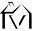 v