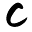 c