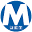 m