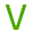 v