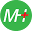m