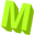 m