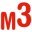 m