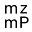 m