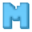 m