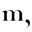 m