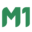 m