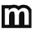 m