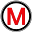 m
