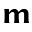 m