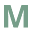 m