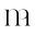 m