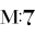 m