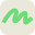 m