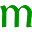 m