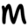 m