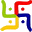 m