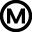 m