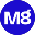 m