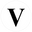 v