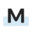 m