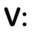 v