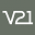 v