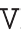 v