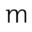 m