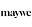 m