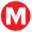 m