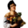 v