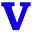 v