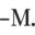m