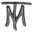 m