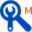 m