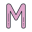 m