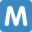 m