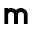 m