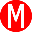 m