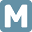 m