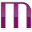 m