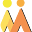 m