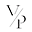v