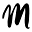 m