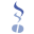 m