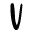 v
