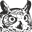 m