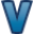 v