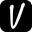 v